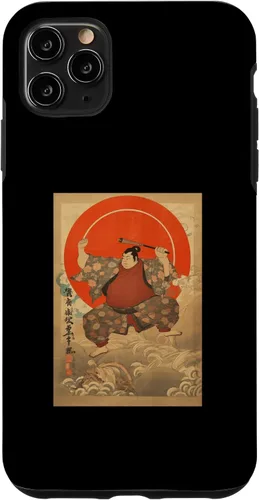 Vista 13 de Sumo Wrestler I Love Japanese Sumo Vintage Art Case for iPhone 16