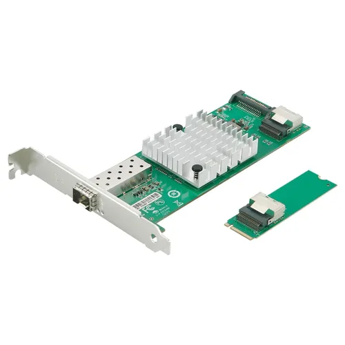 Vista 12 de IO CREST Tarjeta Ethernet de 4 Puertos Gigabit M.2 Clave M+B SI-PEX24092