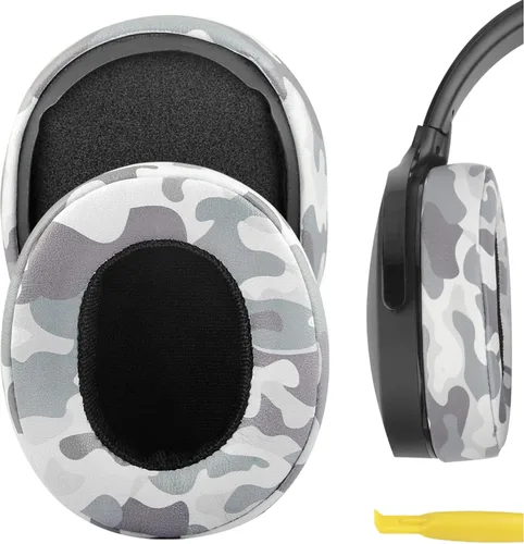 Vista 13 de Geekria QuickFit - Almohadillas de repuesto para auriculares inalámbricos Skullcandy Crusher, Crusher EVO, Crusher ANC, Hesh 3/EVO/ANC, Venue ANC
