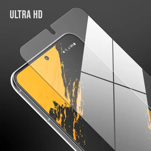 Vista 5 de magglass Paquete de 2 protectores de pantalla diseñados para Samsung Galaxy S23 de vidrio templado, protector de pantalla de cobertura completa UHD