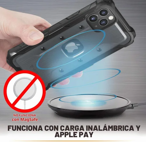 Vista 6 de VENA vArmor - Carcasa resistente para iPhone 12 / iPhone 12 Pro