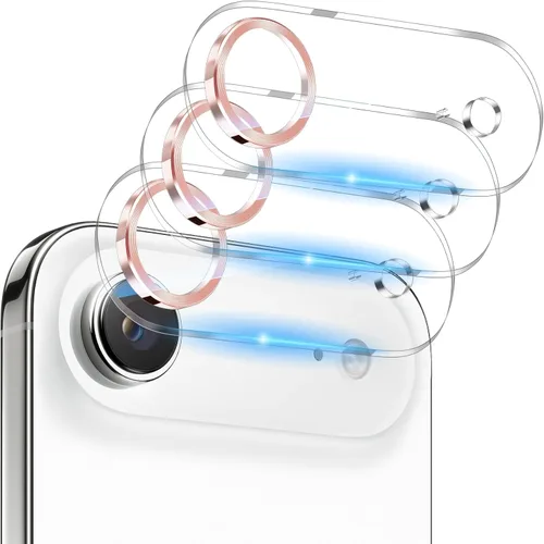 Vista 164 de Dengduoduo Paquete de 3 protectores de lente de cámara de vidrio templado para iPhone 15 de 6.1 pulgadas y para iPhone 15 Plus de 6.7 pulgadas