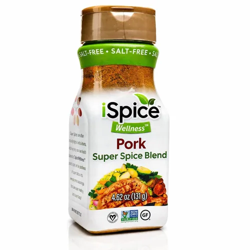 Vista 6 de iSpice Condimento sin sal, 100% libre de sodio, carne de res, pollo, salsa de carne, cerdo, verduras, ensalada y condimentos de mariscos
