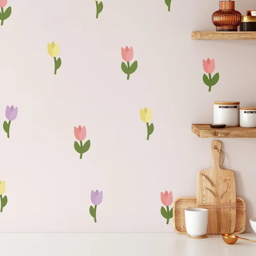 Vista 33 de Teddylabels - Calcomanías de Animales Árticos - Pegatinas de Pared Fáciles de Aplicar y Removibles: Transforma el Dormitorio de tus Niños Pequeños
