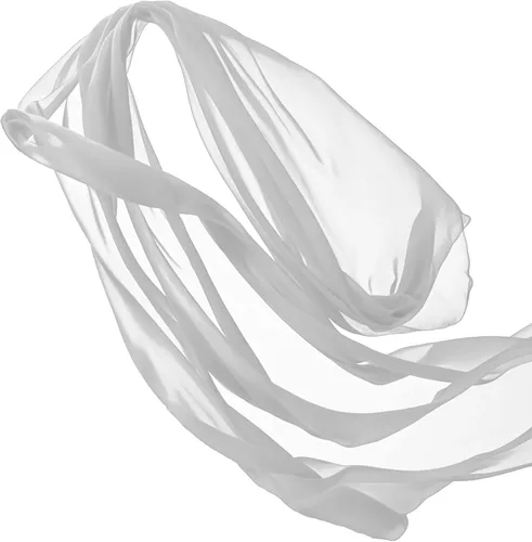 Vista 9 de Tela de gasa, tela transparente de gasa de 60 pulgadas de ancho por yarda, tela transparente ligera, tela transparente para drapear, perfecta