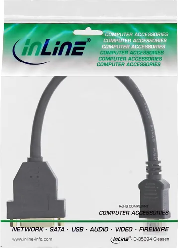 Vista 2 de InLine 17670I HDMI-DVI Cable adaptador HDMI macho a DVI hembra 0.7 ft