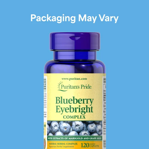 Vista 2 de Puritan's Pride Complejo prémium Blueberry Eyebright, 120 comprimidos