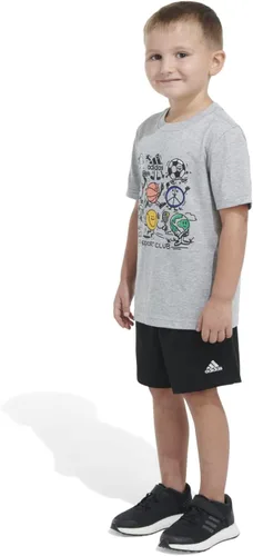 Vista 4 de adidas Boys' Short Sleeve Sports Tee T-Shirt