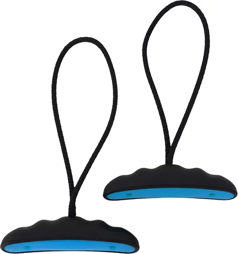 Vista 2 de Pelican Sport - Kit de asas de kayak - Azul eléctrico - Fuerte y duradero - Asas de transporte - Correas de nailon resistentes - Paquete de 2