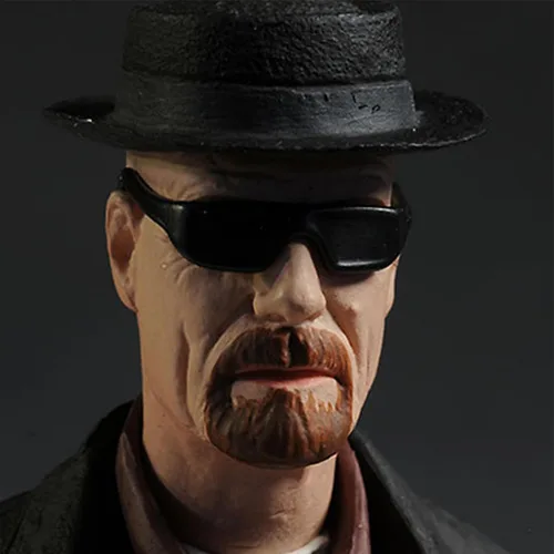 Vista 3 de Figura de acción Heisenberg Walter de Bad Breaking de Mezco Toyz, de 6 pulgadas