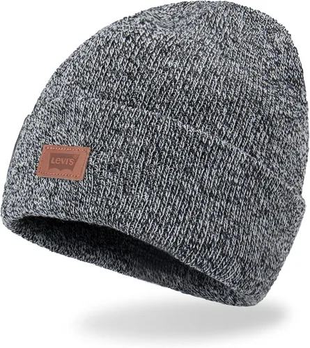Vista 2 de Levi's Gorro de héroe con logotipo de cuero cómodo para todas las estaciones