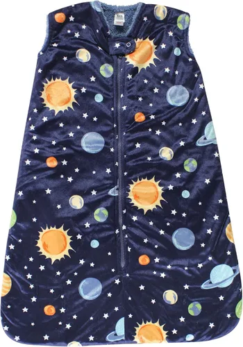 Vista 15 de Hudson Baby - Saco de dormir unisex de piel de visón para bebé con interior de sherpa, saco de dormir, cobija Hedgehog