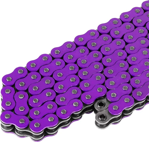 Vista 3 de Caltric Cadena de transmisión de anillo tórico de color morado compatible con Suzuki Dl-1000 Dl1000 V-Strom 1000 2002-2008