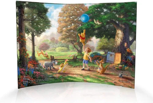 Vista 17 de Disney Brave - Thomas Kinkade Studios - Impresión fotográfica acrílica curvada de 10 x 7 pulgadas - Decoración independiente - Coleccionable