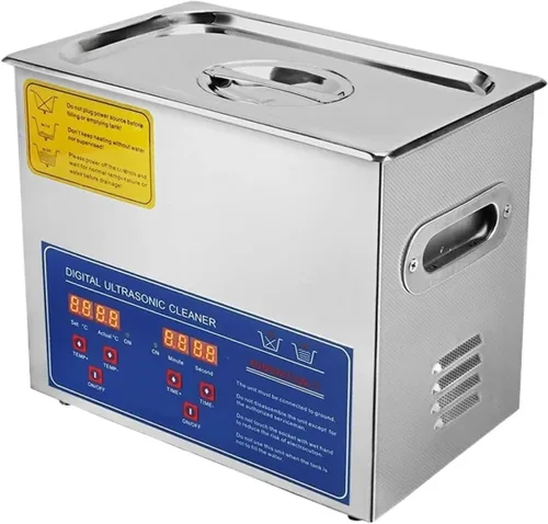 Vista 10 de Máquina de limpieza ultrasónica, 2/3/6/10/15/22/30L, temporizador digital, máquina de limpieza de acero inoxidable, adecuada para baño, joyería