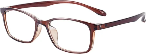 Vista 4 de Oval Frame Nearsighted Glasses Distance Men Women Shortsighted Glasses Negro