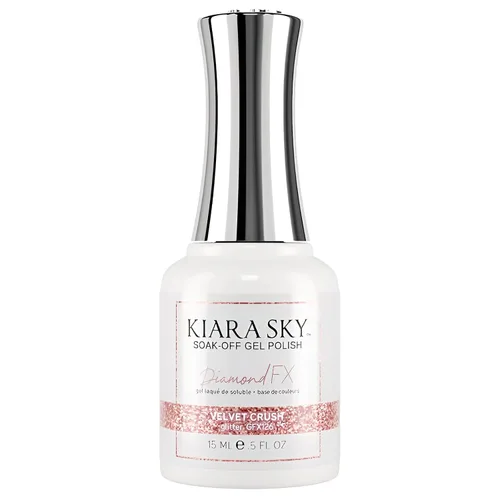 Vista 14 de KIARA SKY Esmalte de uñas Gel Polish DiamondFX con purpurina reflectante y efecto de polvo de diamante brillante, 0.5 fl oz, Beets It (morado)