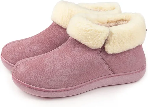 Vista 4 de RockDove Women's Sierra Faux Leather Bootie Slipper