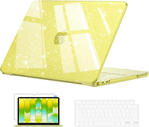 Vista 10 de EooCoo Funda para MacBook Neo de 13 pulgadas 2026, 100% color coincidente Blush brillante