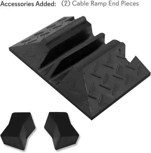Vista 7 de Pyle Tapa de extremo de rampa de cable – pieza de acabado para rampa protectora de cable Pyle PCBLCO103 – Pyle PCBL103ENDCP02