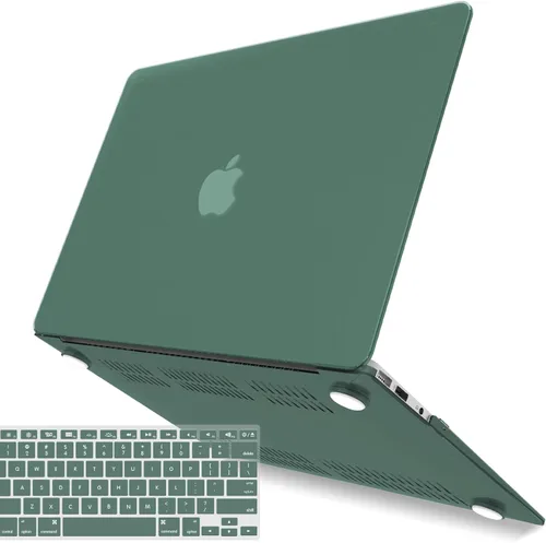 Vista 41 de IBENZER - Funda compatible con MacBook Air de 11 pulgadas, modelo A1370 A1465, funda de plástico suave al tacto, rígida, en paquete con funda