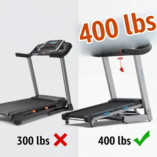 Vista 8 de WELLFIT Cinta de correr inclinada automática del 15% para el hogar