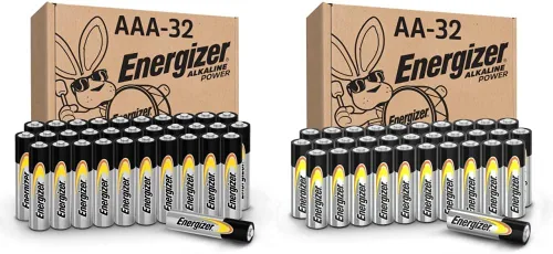 Vista 7 de Energizer Paquete variado de baterías AAA Alkaline Power y baterías AA Max, 64 baterías AAA y 4 baterías AA (68 unidades)