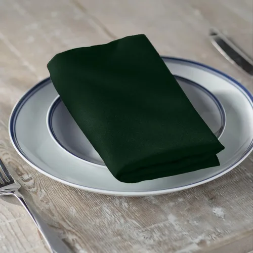 Vista 75 de LA Linen Paquete de 10 servilletas de popelina de poli, servilletas de tela suave, servilletas lavables y reutilizables, servilletas de mesa