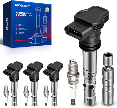 Vista 129 de Bobina de encendido KAX UF434 1 paquete Compatible con Impala, Equinox, G6, Malibu, Silverado 1500, Uplander, Torrent, Lucerne, Express 1500, Sierra