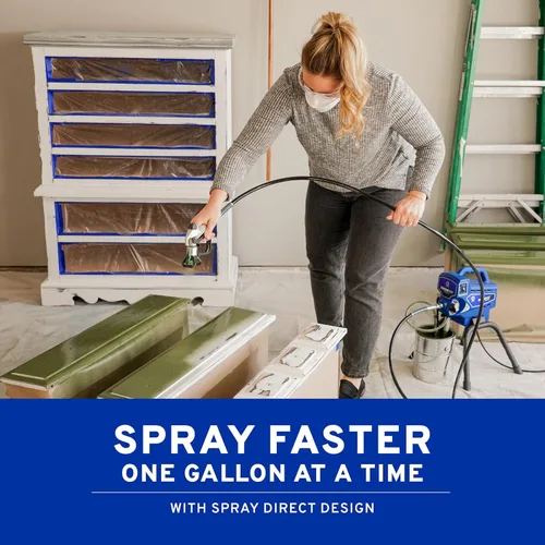 Vista 6 de Graco Pulverizador de pintura sin aire Diseñado para proyectos interiores o exteriores TrueCoat One TrueAirless pulverizador eléctrico 26DTC1