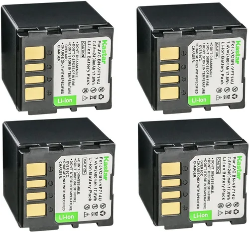 Vista 6 de Kastar BN-VF714 - Batería de repuesto para JVC GR-D290EZ GR-D290KR GR-D290U GR-D290UA GR-D290UB GR-D290US GR-D293 GR-D293AG GR-D295 GR-D295US