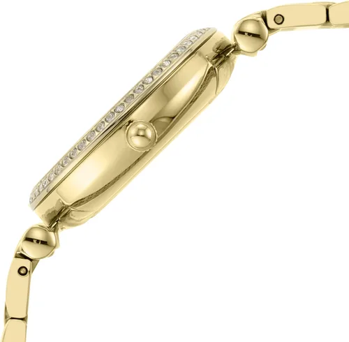 Vista 5 de Fossil Carlie Mini Reloj casual de cuarzo de acero inoxidable para mujer