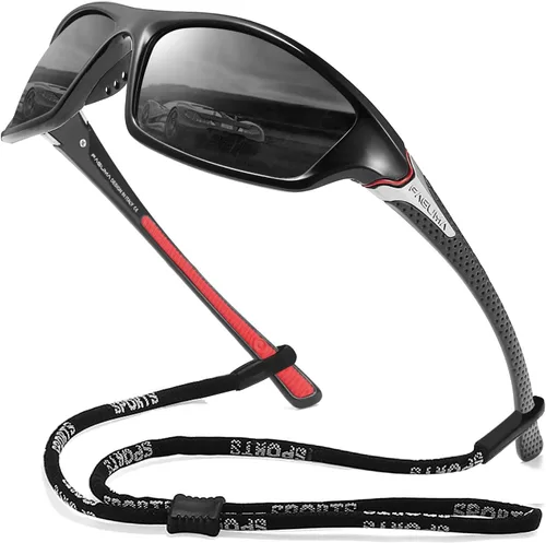 Vista 25 de Gafas de sol polarizadas para hombre, ciclismo, conducir, pesca, 100% protección UV Cycling Driving Fishing