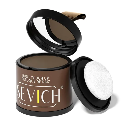 Vista 16 de SEVICH Polvo magnético recargable para retoque de raíces del cabello, impermeable, cobertura de canas y corrector de línea capilar con doble