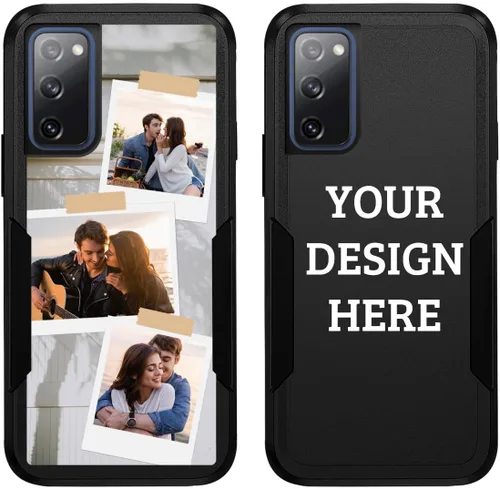 Vista 8 de Funda protectora personalizada con foto para Samsung Galaxy S20 FE 5G, con imagen, texto, logotipo, [probada en caídas de grado militar]