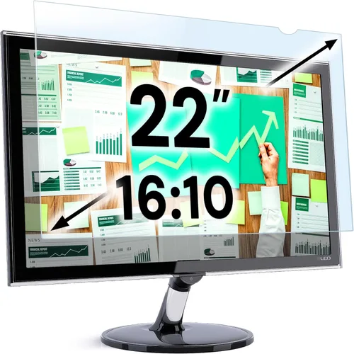 Vista 10 de VINTEZ Panel protector de pantalla de bloqueo de luz azul de 14 pulgadas para monitor de computadora y portátil de pantalla ancha 16:9 – Película