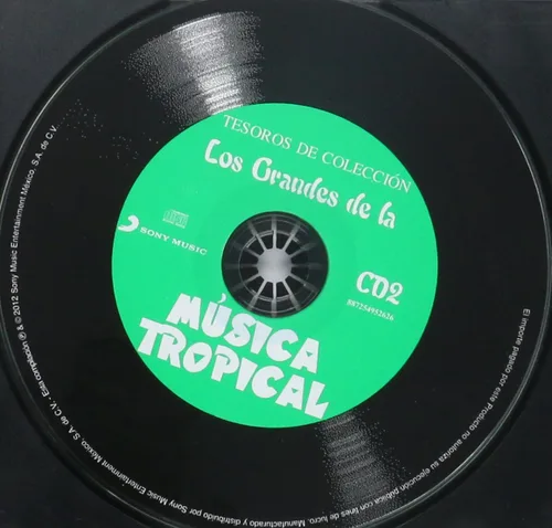 Vista 4 de Tesoros De Coleccion "Los Grandes De La Musica Tropical" Varios artistas.