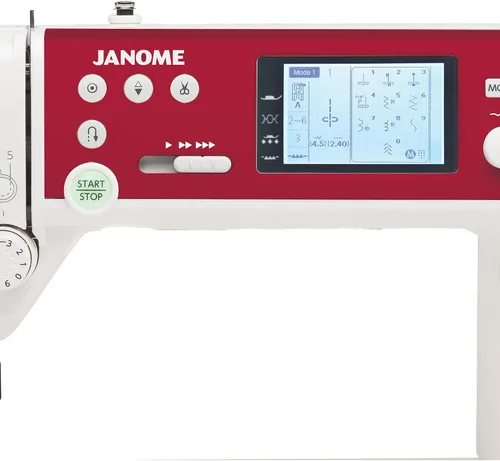 Vista 2 de Janome MC6650 Máquina de coser y acolchar