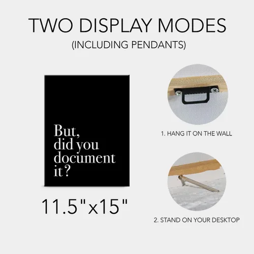 Vista 5 de Lienzo decorativo para pared: pinturas enmarcadas para oficina y sala de estar, regalos de agradecimiento a los empleados, humor y temas divertidos