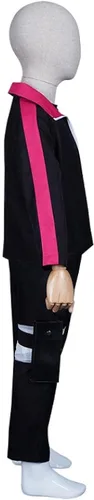 Vista 3 de Disfraz infantil Uzumaki Boruto Cosplay del anime Comic Con Uniformes para Halloween Fiesta de Navidad
