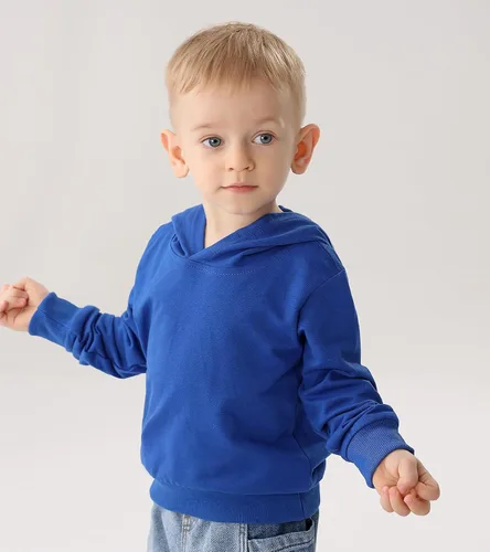 Vista 3 de Paquete de 3 sudaderas con capucha de algodón para bebé, niños y niñas, camisetas deportivas de manga larga