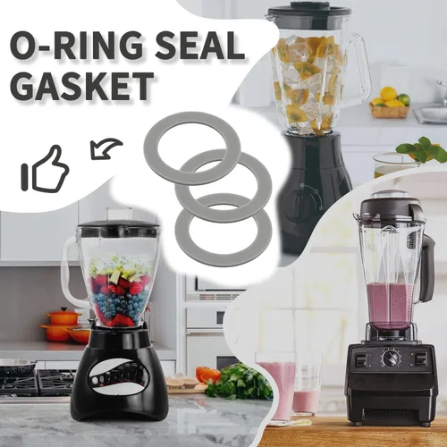 Vista 2 de Junta de licuadora de 2.598 in/2.6 pulgadas, junta de sellado de goma para licuadoras Cuisinart, modelos BFP703 BFP-703 BFP703B BFP-703B BFP-703CH