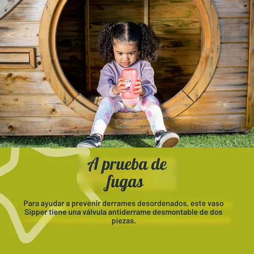 Vista 3 de Tommee Tippee Botella Sippee Aislada Superstar, 12m+, 9oz, Paquete de 3, Botella de Entrenamiento para Niños Pequeños sin Derrames, a Prueba