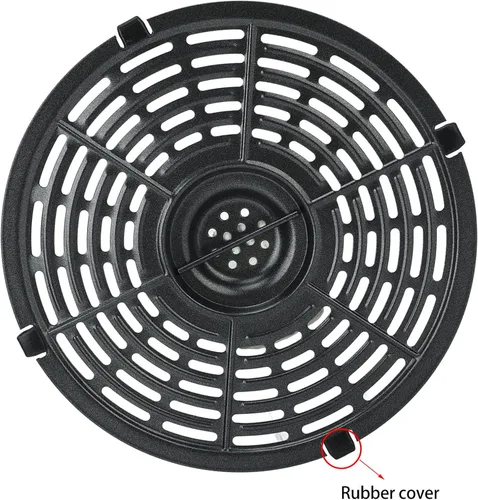 Vista 6 de Focket Placa de repuesto para freidora de aire de 8.5 in, 8,5 pulgadas, revestimiento antiadherente, sartén para freidora de aire, placa de parrilla