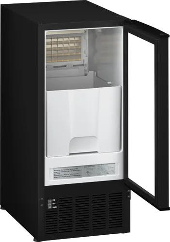 Vista 7 de EdgeStar - Máquina de hielo integrada de 15 pulgadas, 50 libras/día Negro