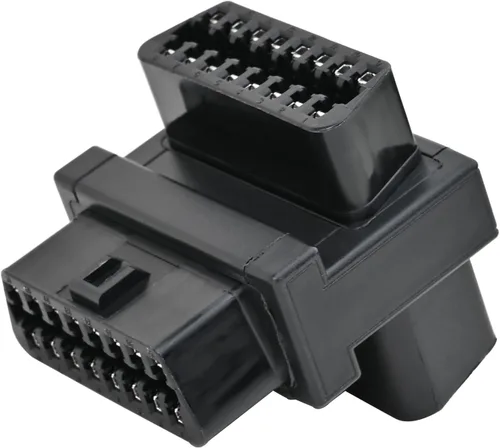 Vista 9 de iKKEGOL Cable divisor OBD2 de bolsillo, OBD II completo de 16 pines, 1 macho a doble hembra, 1 a 2 T, convertidor adaptador de extensión de 2 vías