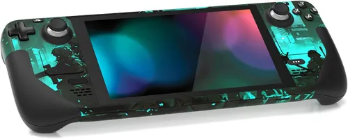 Vista 5 de PlayVital Juego completo de calcomanías protectoras para cubierta de vapor, pegatinas personalizadas cubierta de vinilo para Steam Deck Handheld