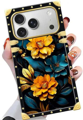 Vista 95 de Funda compatible con iPhone X/Xs, TPU suave de lujo y parte trasera de policarbonato duro para niñas y mujeres, funda protectora a prueba de golpes