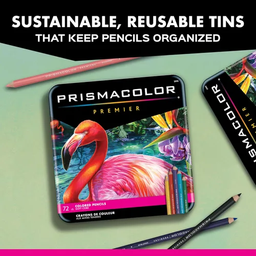 Vista 16 de Prismacolor Lápices de colores Premier, núcleo suave, paquete de 528