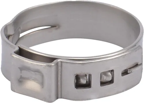 Vista 10 de SharkBite - Anillo de abrazadera de 1/2 pulgada, accesorios de fontanería de acero inoxidable, tubo PEX, PE-RT, UC953A